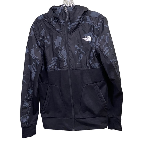 THE NORTH FACE SZ SM Train Logo Overlay Jacket CAMO - Picture 6 of 9